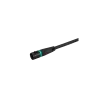Techno Micro Plug Connector with cable, 3p, Overmolded, L1m, IP68