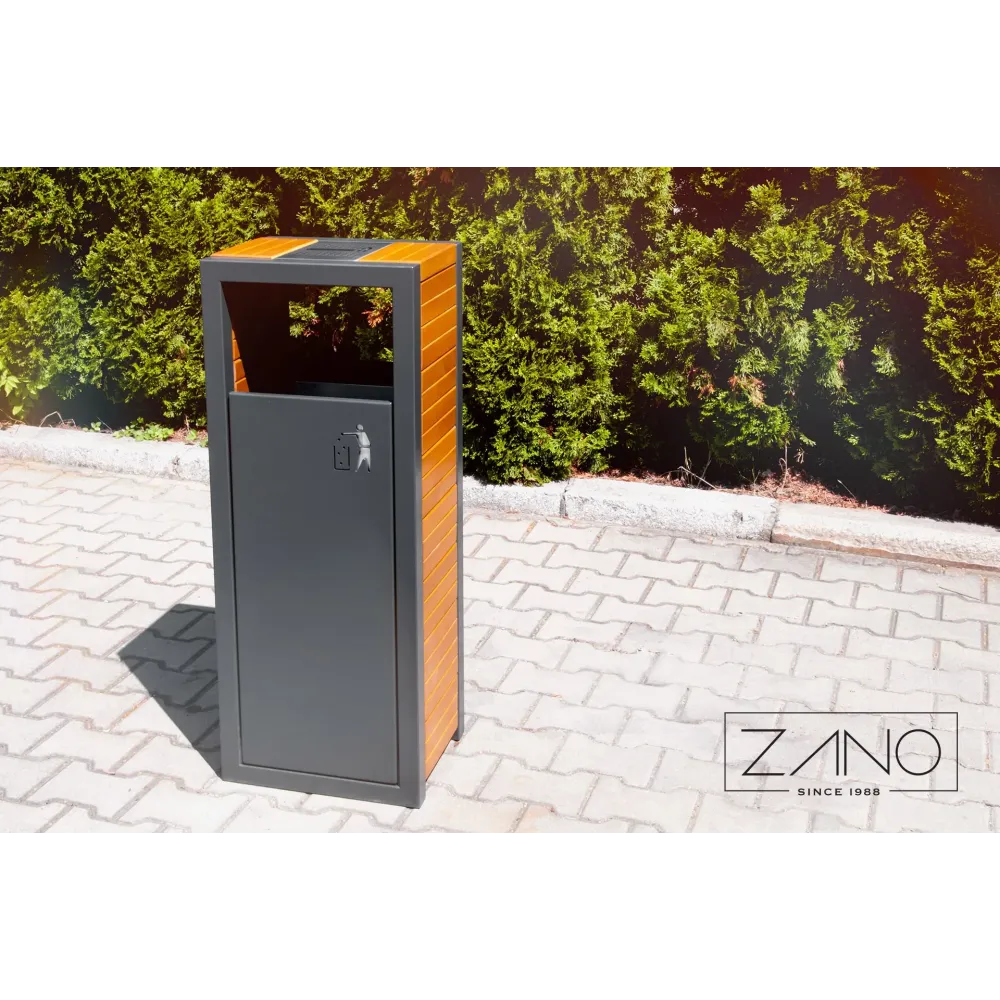 Pavo Litter Bin with ashtray