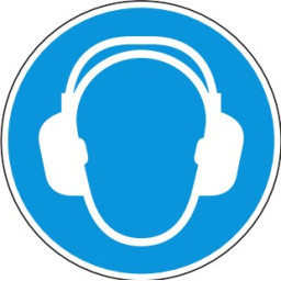 Wear ear protection