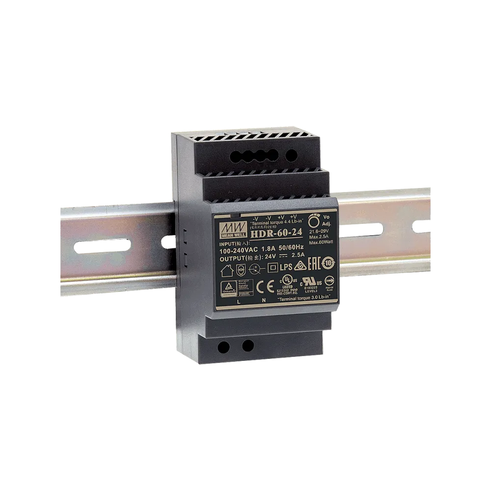 54W DIN Rail Power Supply 12V/4.5A