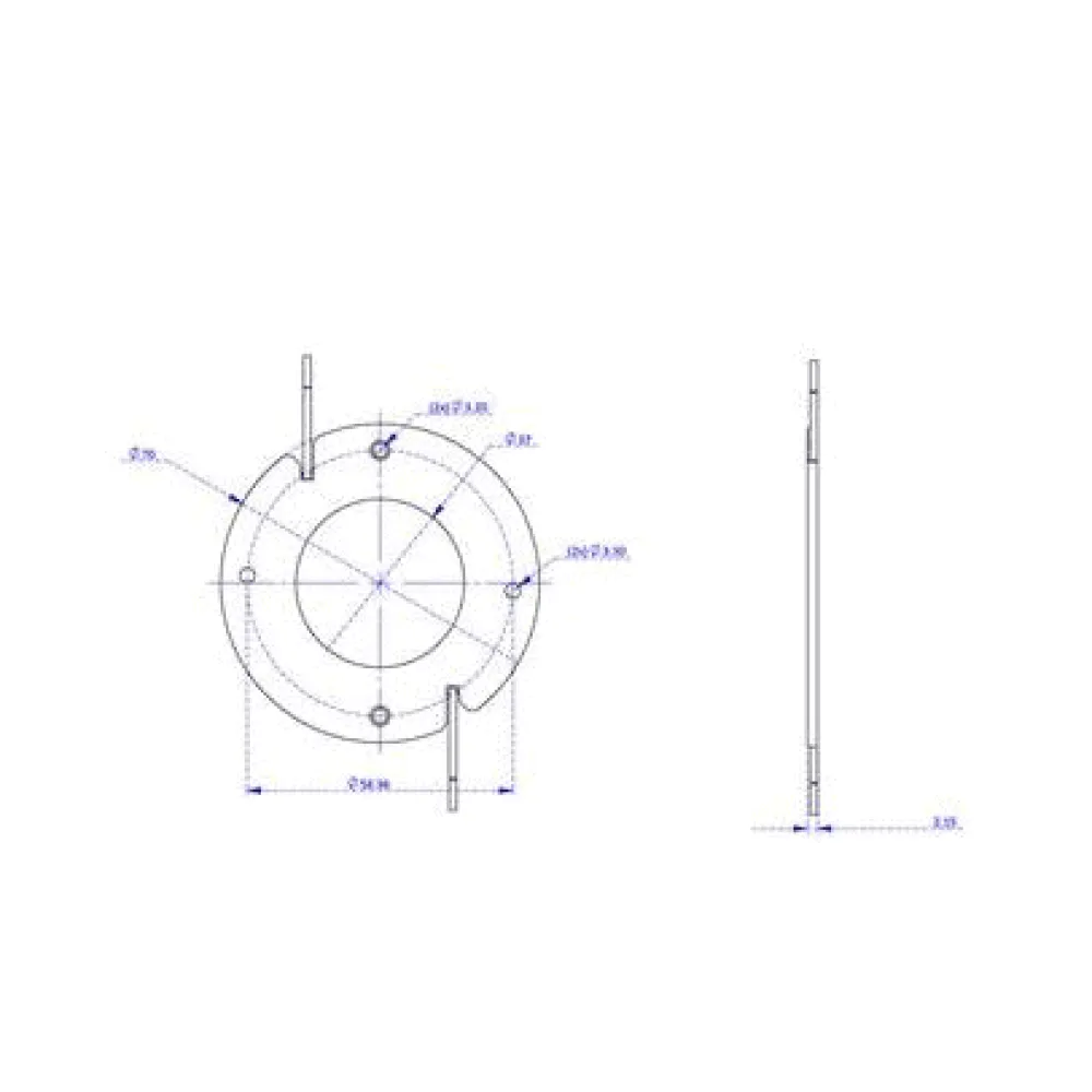 LED Holder for 38x38mm COB