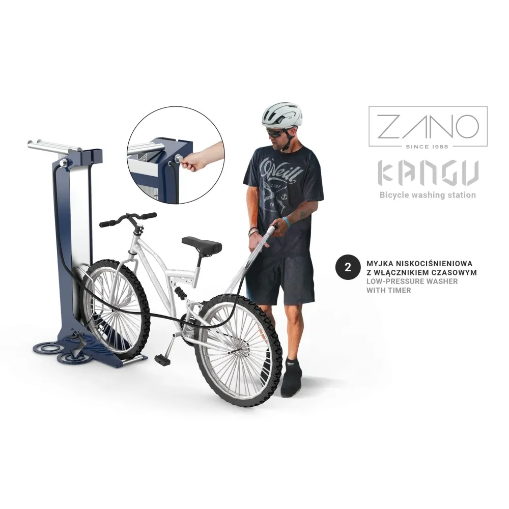 Kangu bike wash station