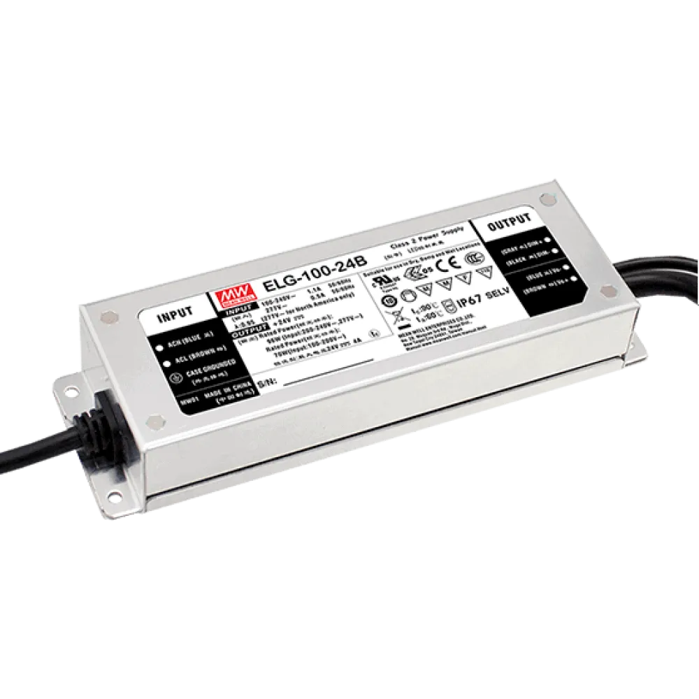 100W Constant Current LED Driver 1400mA/35-72V, 3in1 Dimming