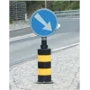 Island posts made of plastic