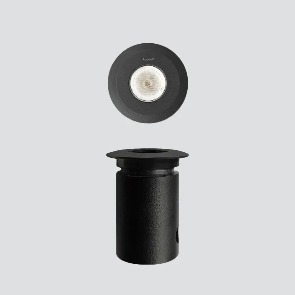 Rim 45 Painted - Recessed with painted steel ring nut Ø45 - Remote driver max 700mA