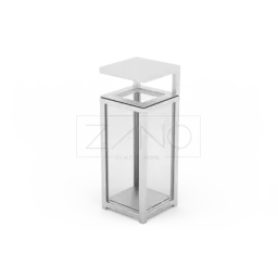 Anti-terrorist Safety Transparent Dustbin