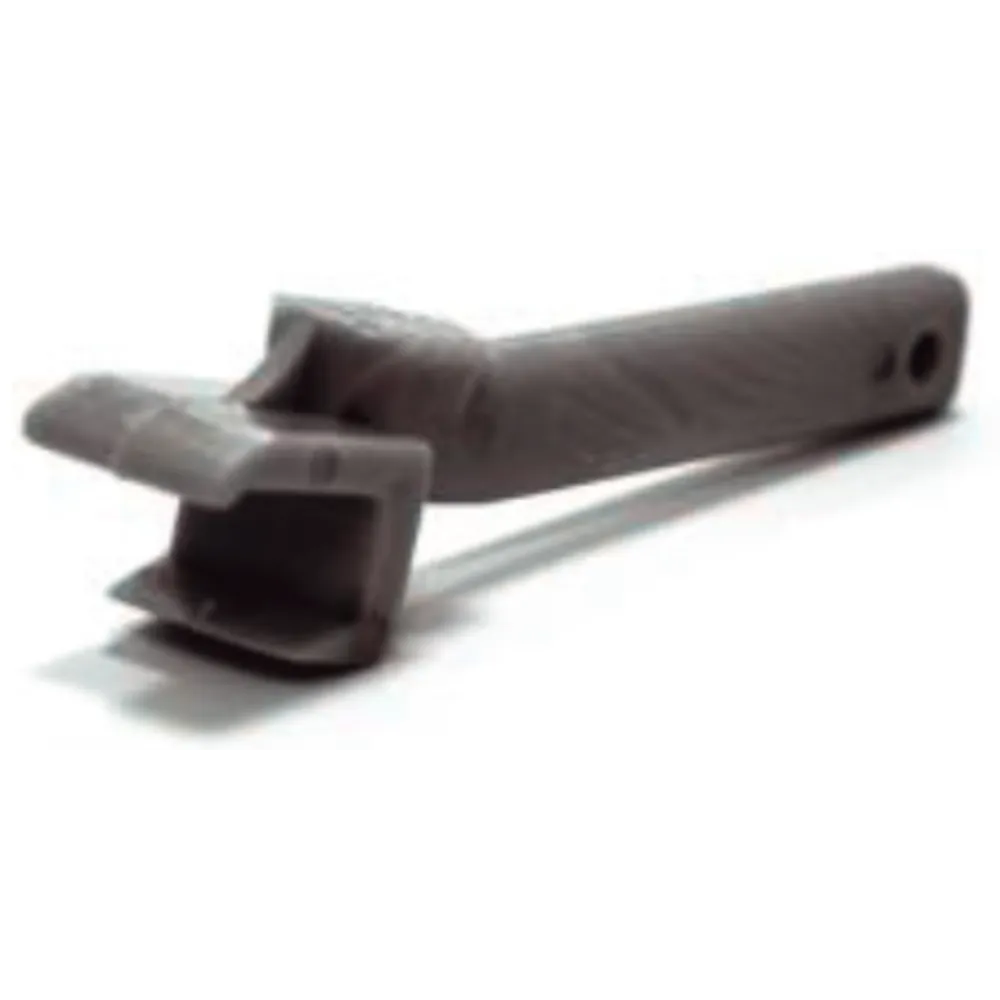 Plastic clip for opening