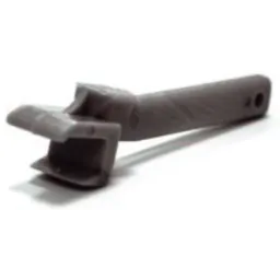 Plastic clip for opening