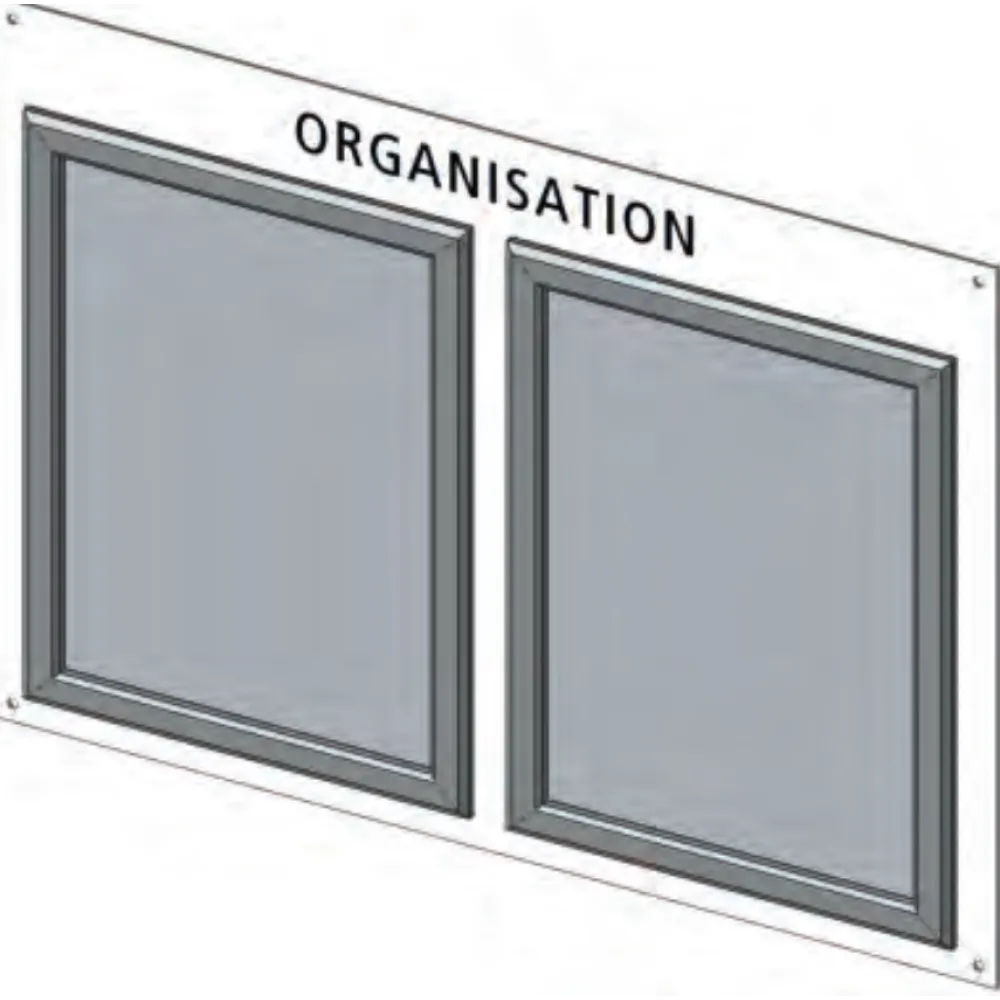 Aluminum folding frame