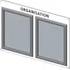 Aluminum folding frame