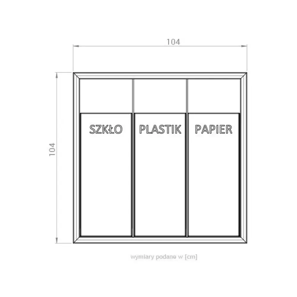 Pavo recycling bin