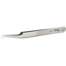 Precision tweezers with very fine tips, angled 30°