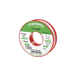 Solder wire crystal 400, Sn60Pb40, RE L0, 1mm, 100g