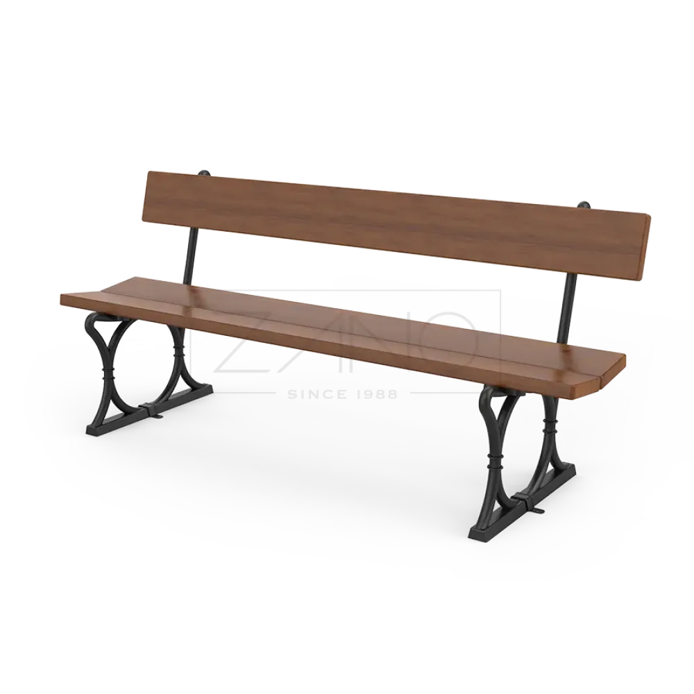Old town bench