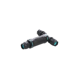 Techno Junction “T” Connector TH402, 3p, Screw, D7-13.5, IP68