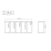 Stilo Recycling Bin