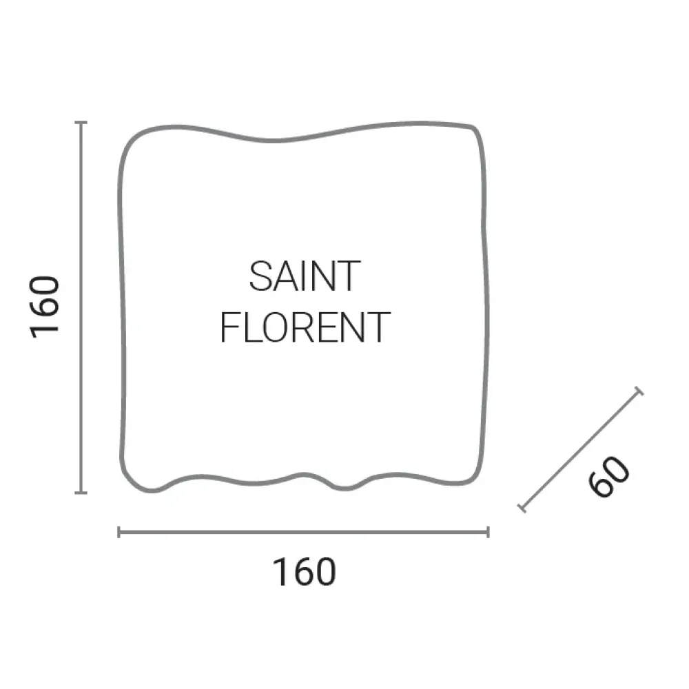 Bright Stones PL.00.2-Lighting Effects - SAINT FLORENT LED