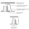 Platho 200C 4250C/NC2.WB.99-Ceiling Recessed - Round ceiling recessed Ø200 - Built-in driver