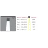 Modo Wall 601W1/HP70NB-Wall - Module Single Emission