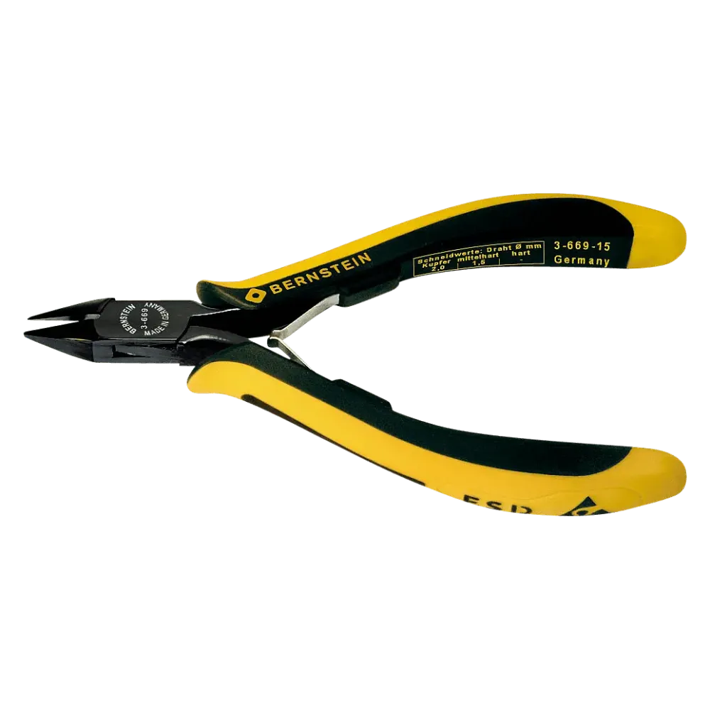 ESD diagonal cutters EUROline dissipative 135 mm Mini-Wate