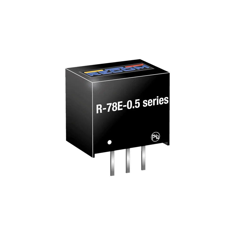 7.5W DC/DC-Converter, Input 18…28V, Output 15V/500mA, SIP3