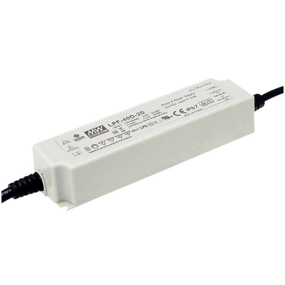 40W LED Driver CV+CC, 12V/3.34A, 3in1 Dimming