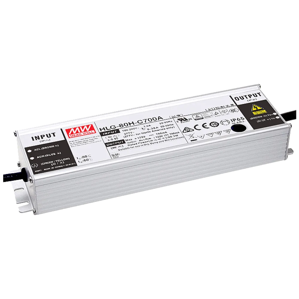 90W CC LED Driver 700mA/84…129V