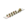Earthing busbar, 250A, number of poles: 11