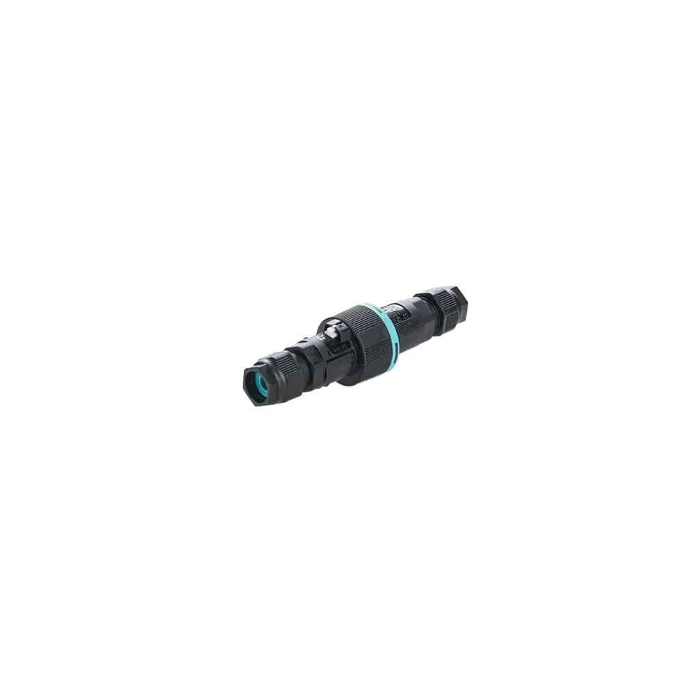 THB405 circular plug connector, socket, 2P, screw, D7-13.5, IP66/IP68/IP69