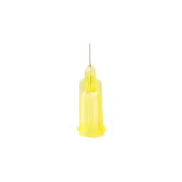 Dispensing needles yellow, 6.35 mm, 32 gauge (50 pcs)