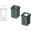 Plastic pipe reducer