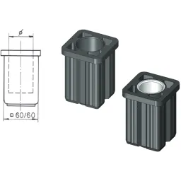 Plastic pipe reducer