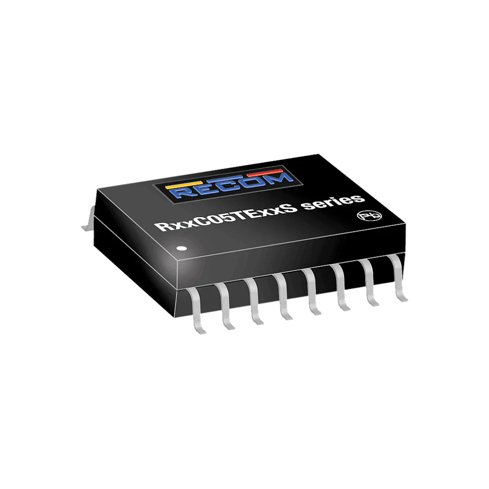 0.5W DC/DC Converter, Input 4.5…5.5V, Output 5V/100mA, SMD
