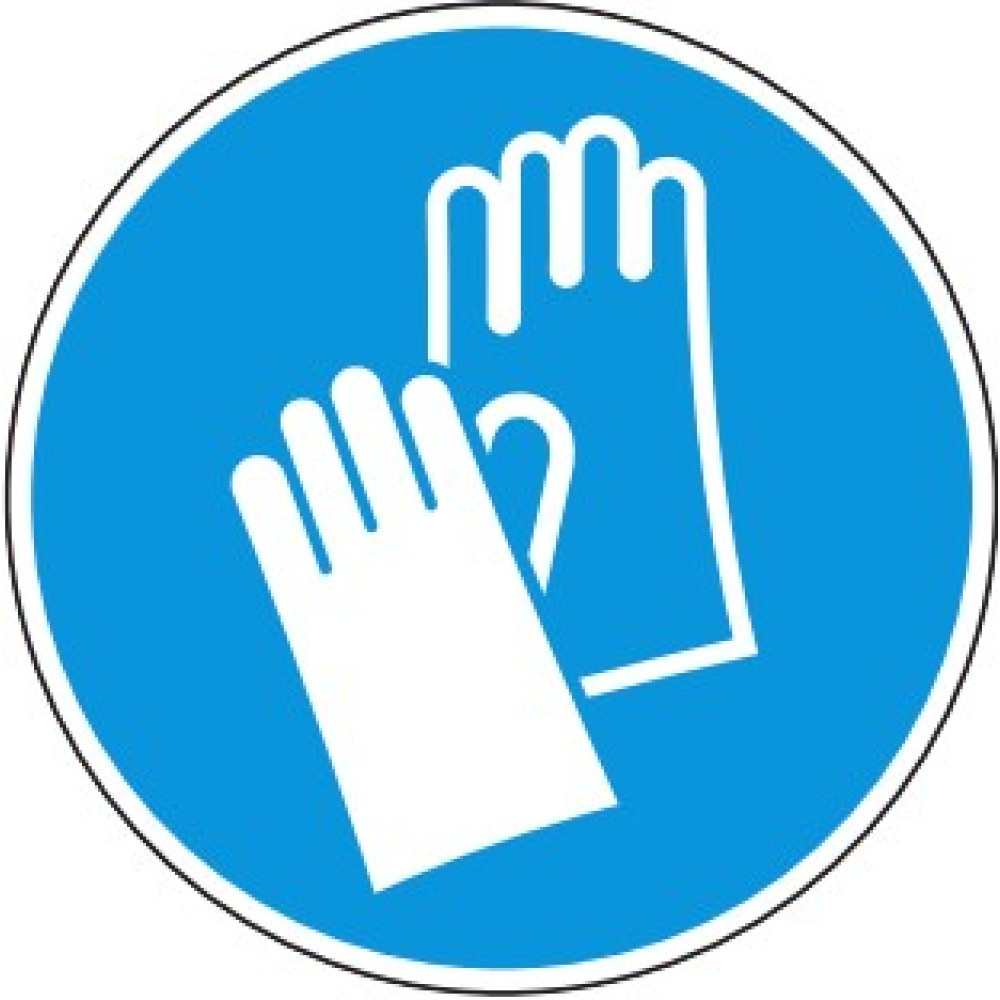 Wear gloves