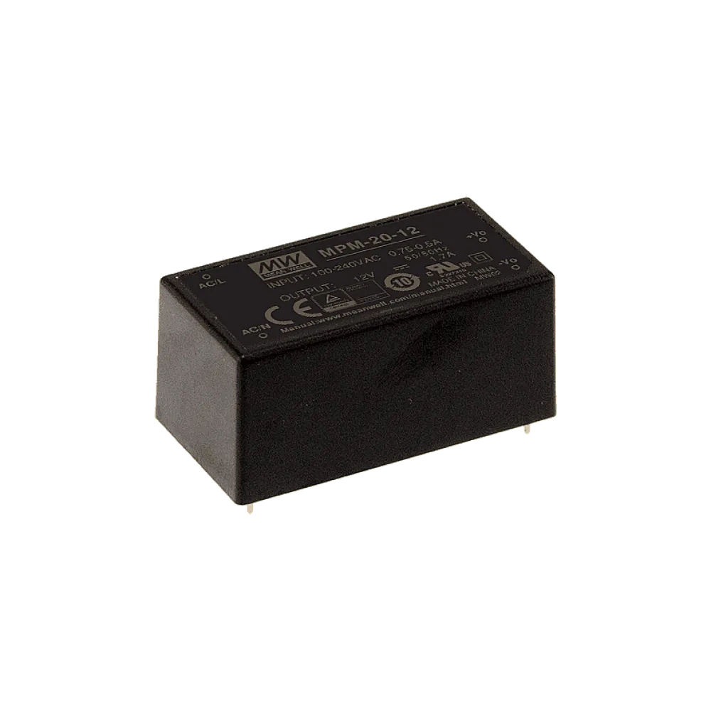 20W Medical PCB Mount Power Supply encapsulated 15V/1.4A
