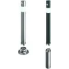 Barrier post with locking system 