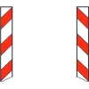 Reflective warning markings (red-white)