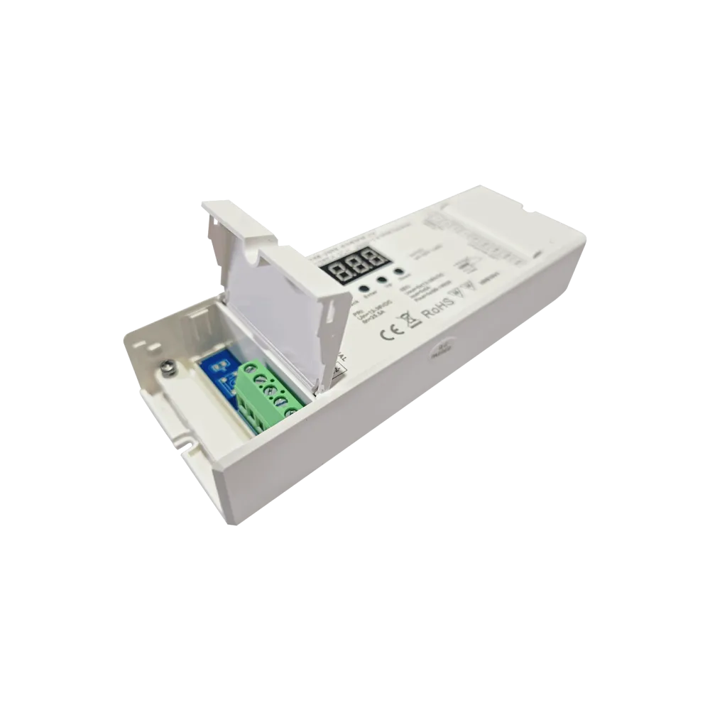 5 channel DMX512 RDM LED dimmer, RGBWW, constant voltage 12-36VDC, max. 900W