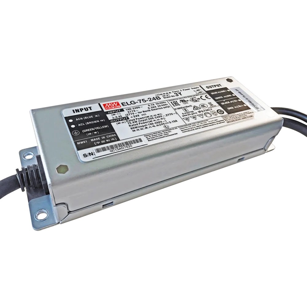 75W LED Driver CV+CC 36V/2.1A, 3in1 Dimming