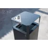 Stilo Litter Bin with Ashtray