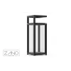 Anti-terrorist Safety Transparent Dustbin with ashtray