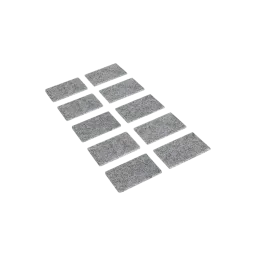 Felt strips self-adhesive 50 x 25 x 3.5 mm (PU10)