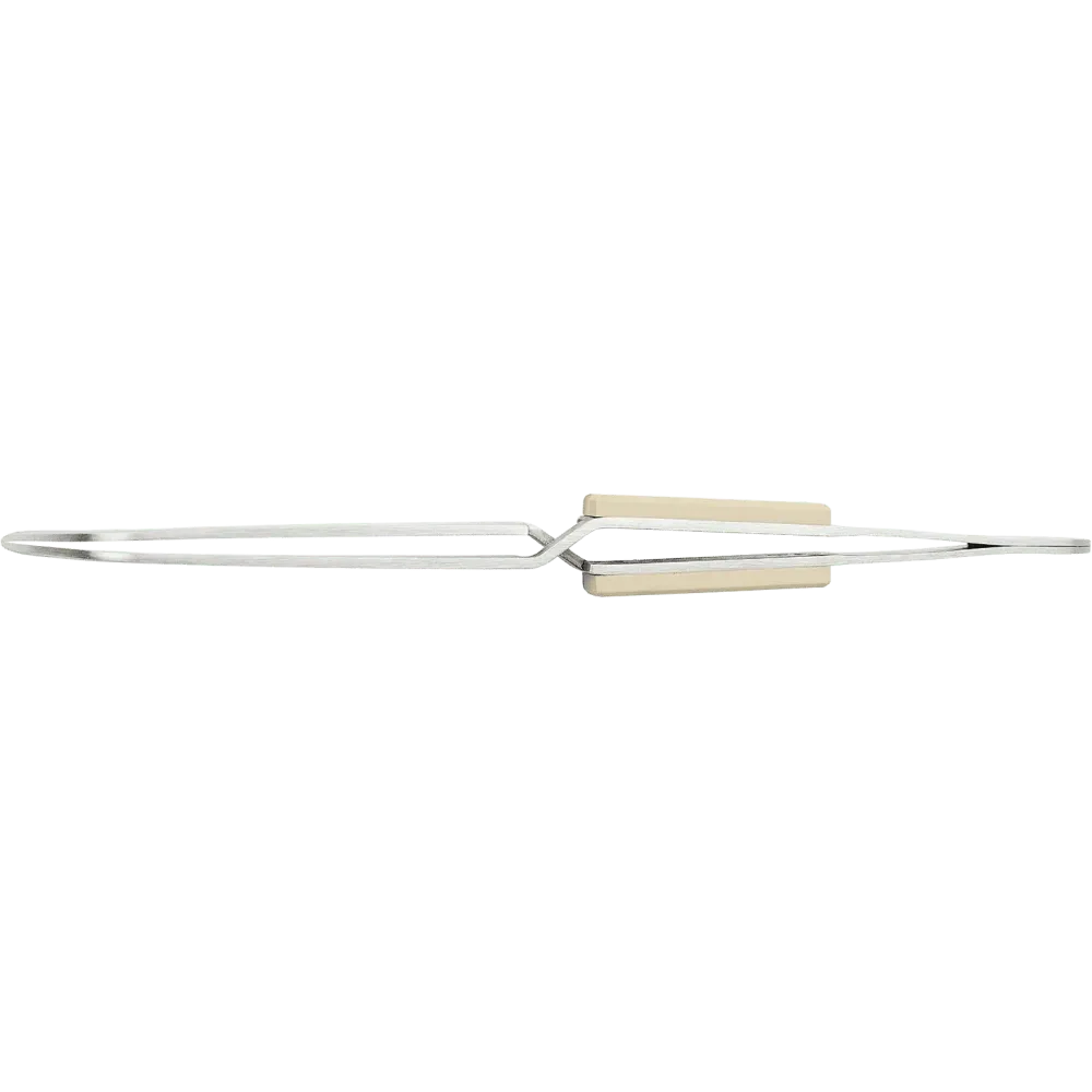 Reversible tweezers angled 50° with robust fine tips