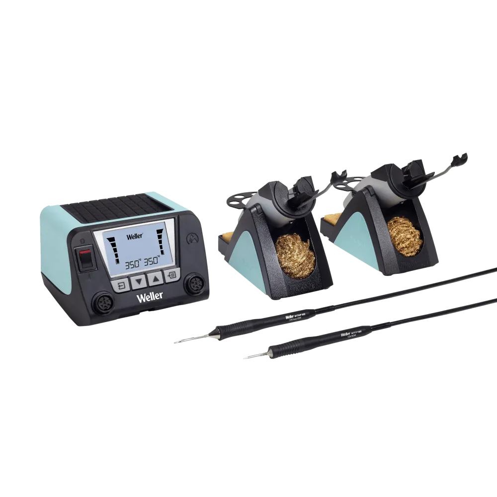 WT2022M MS, 2-channel micro soldering set, 150 W, 230 V