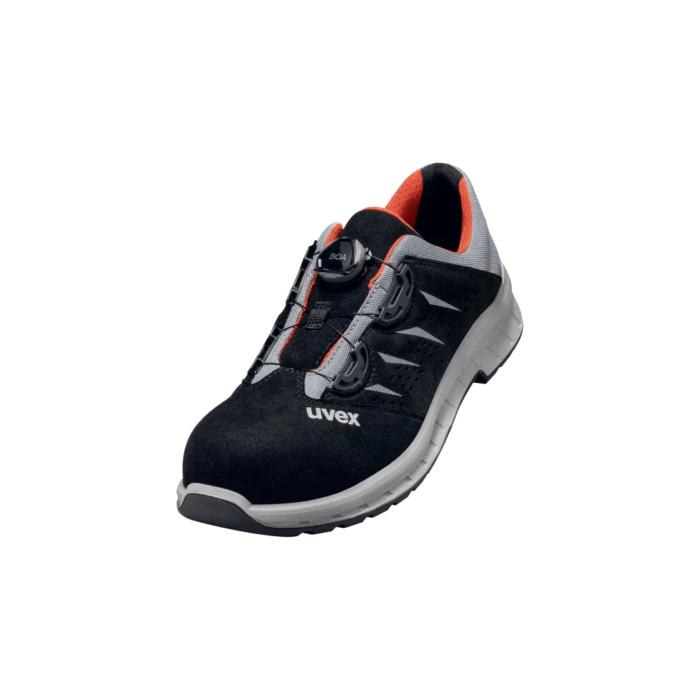 uvex 2 trend BOA® safety shoe S1 P low shoe W 11, size 38-48