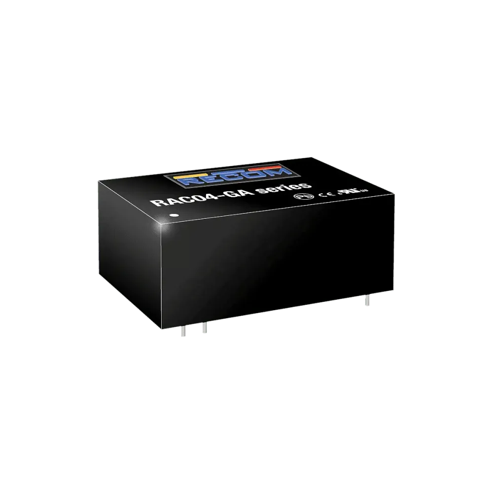 4W AC/DC power supply unit, PCB mounting, 12V/330mA