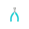 Forming pliers for bending flat components at right angles