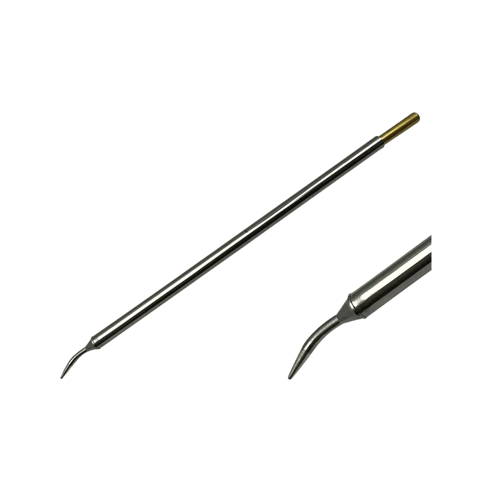 STTC-140 - Soldering cartridge conical bent (ø x L) 0.8 x 16 mm, Series 700