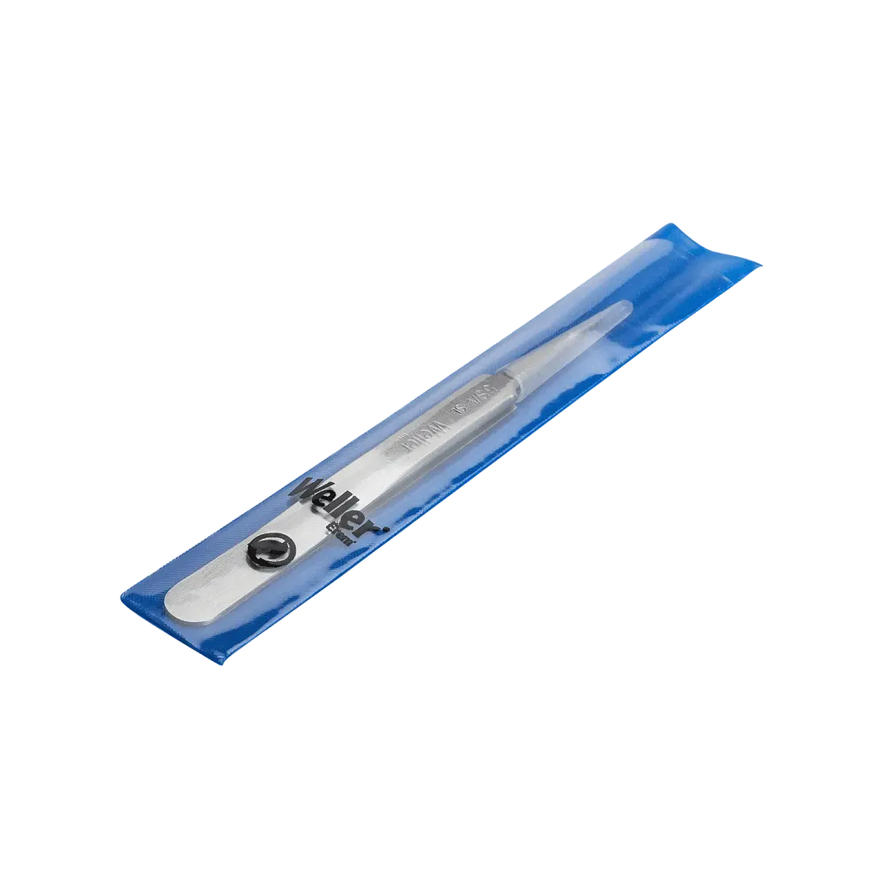 Precision tweezers with very fine tips, suitable for very fine wires