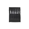 SMD tweezers set 6 pcs (incl. bag)